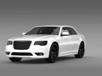 Chrysler 300 SRT8 2012 3D model