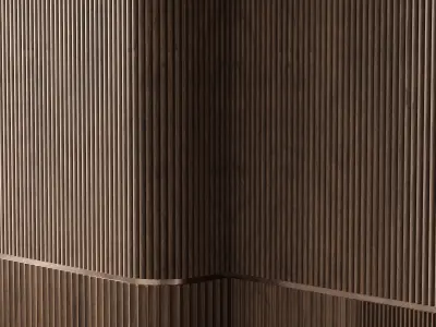 Wood panels 2 3D model
