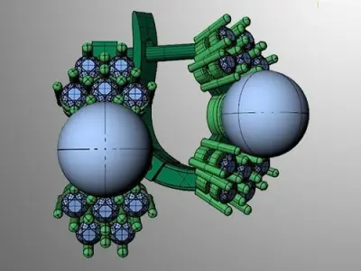 Earrings 49 3D print model