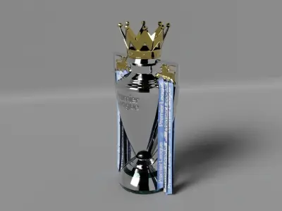 Premier League Trophy  3D model