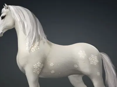 Horse-B2 3D model