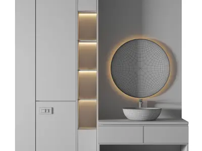 Luxury Bathroom 121 3D model