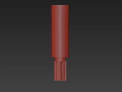 Straeten plastic tube 3D model