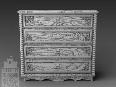 Nightstand 3D print model