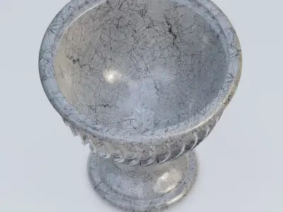 Garden urn planter19 3D model
