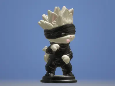 Satoru Gojo gatito 3D print model