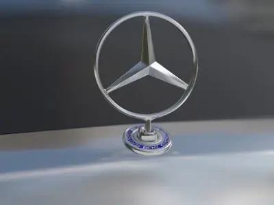 Mercedes-Benz E Class W124 E500 1993 3D model