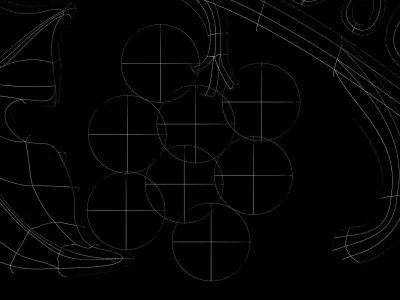 3d stl model of grape leaf decor for CNC router 3D print model