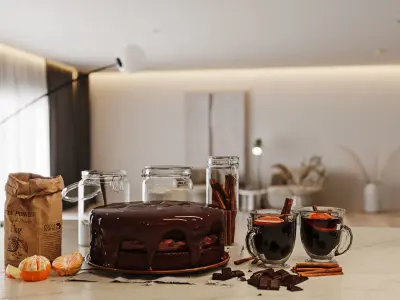 Apartment Interior 3D Scene 3D model