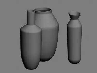 vase 36 3D model purchase