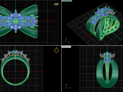 jewelry ring 226 3D print model