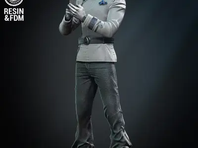 Wicked Movies Kirk Sculpture 3D print model