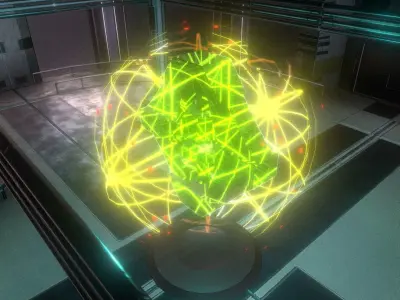 3d-Hologramm  Free low-poly 3D model
