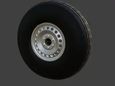 Steelies Wheels With 900 Maxxis Tires 3D model