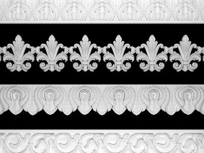 Path Ornament Pack 17 3D model