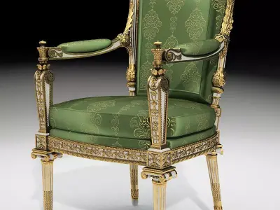 Classic chair 3D model