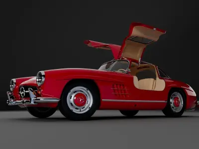 Mercedes-Benz 300 SL 3D model