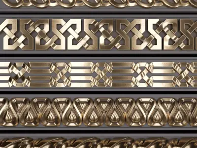 Trim Ornament 34 3D model