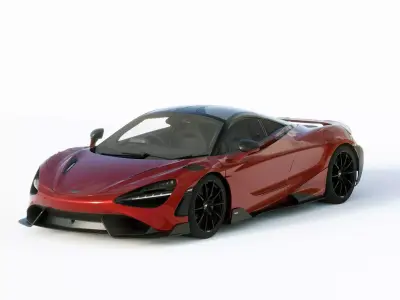 Mclaren 765LT 2021 3D model