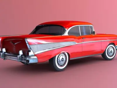 Cars Collection Package Low-poly 3D model
