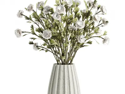 bouquet set 3D model 5