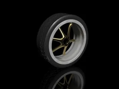 car rim 3D model