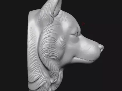 Shiba Inu 3D print model