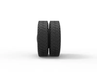  Double wheel 2 3D print model