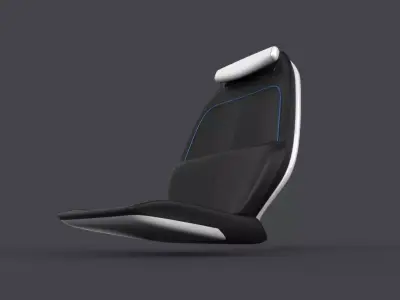 Car seat concept model - Concept Fiona 3D model