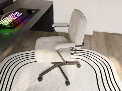 3D model of interior study 3D model 2