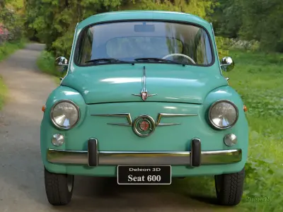 Seat 600 3D model