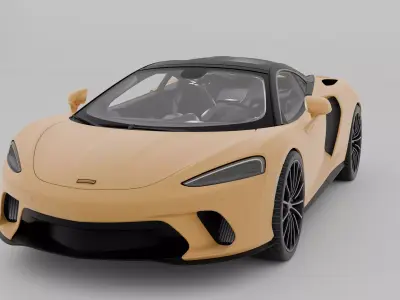 McLaren GT 3D model