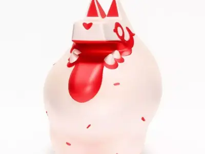 Minimalist Dog toy 3D print model