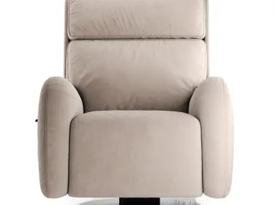 Blanche armchair Corso 3D model