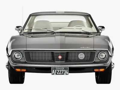 AMC javelin-1971 3D model