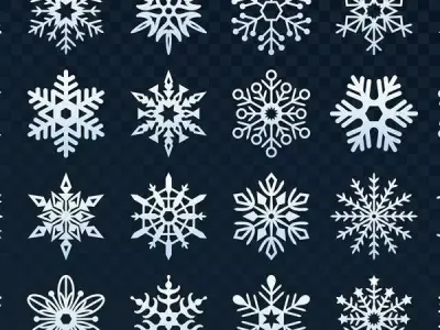 Christmas Ornament - Pendant - Christmas Tree Set  3D print model