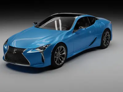Lexus LC500 3D model