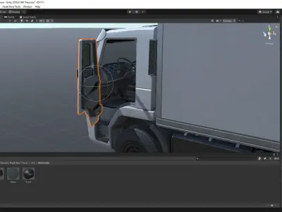 Generic Truck for Unity Low-poly 3D model