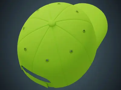 Baseball Cap 1 Basic 3D model