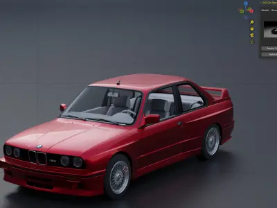 Ultimate 3D Car Model Pack 154 Vehicles Blender Add-on 3D model