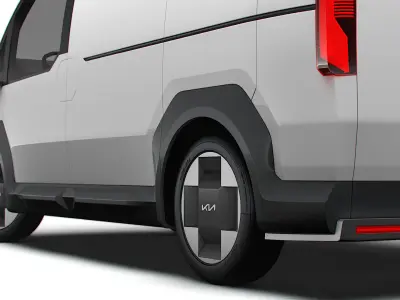 Kia PV5 Van 2025 3D model