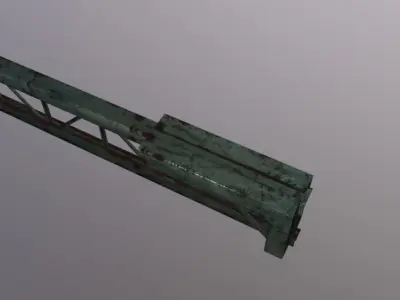 Ceiling Beam  Low-poly 3D model