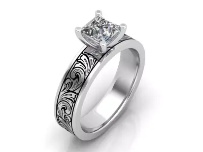 Ornament ring 3D print model