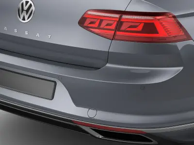 VW Passat 2020 3D model
