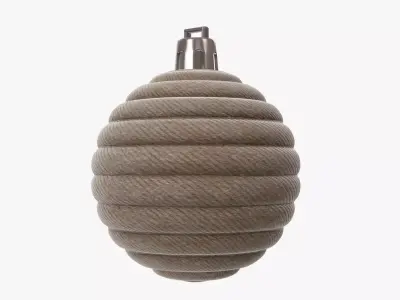 Christmas tree decoration toy 04 3D model