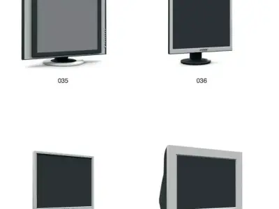 all electronic items for the office 3D model