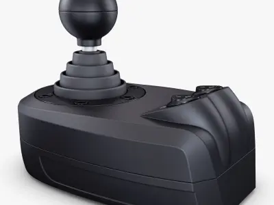 Simulator Gear Shifter M 1 3D model