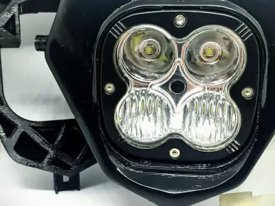 SHERCO LED headlight mounting 3D print model