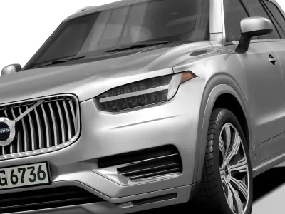 VOLVO XC90 2022 3D model