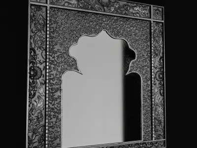 Magic Mirrors Low-poly 3D model